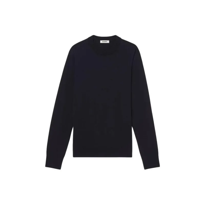 Sandro Sweaters Men Black-0