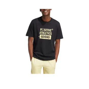 Adidas Free Shipping With AdiClub Lounge Verbiage Graphic Tee