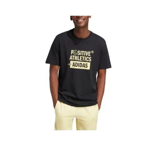 Adidas Free Shipping With AdiClub Lounge Verbiage Graphic Tee