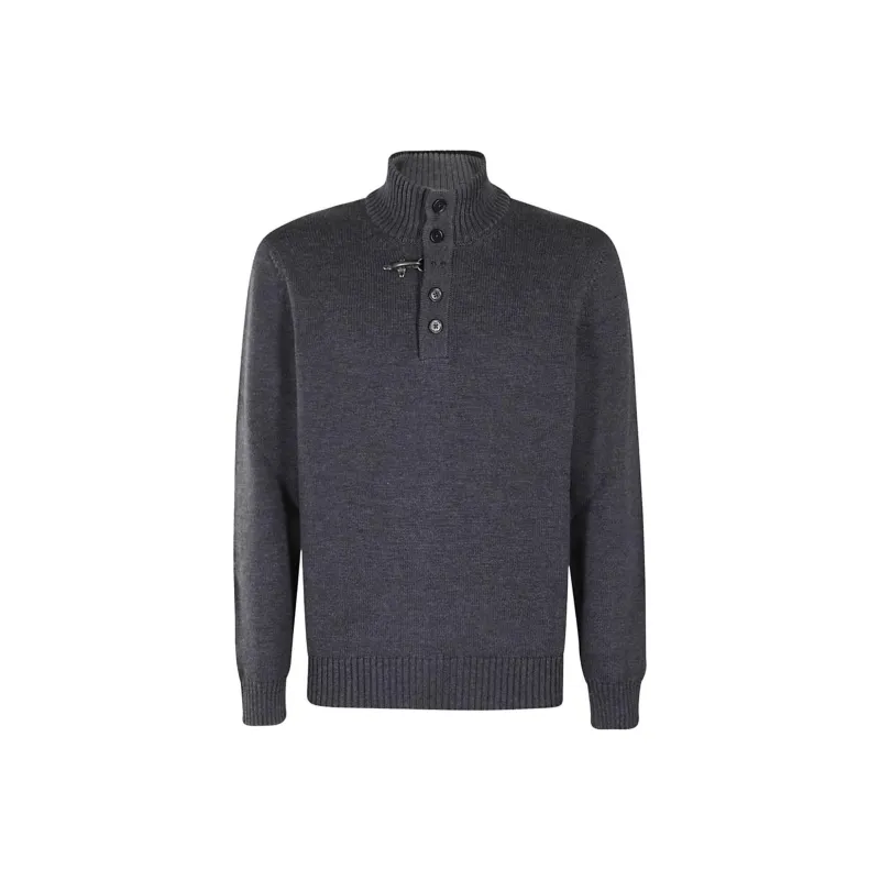 FAY Mock neck Wool Jumper-0