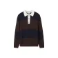 Navy Blue/Brown/Stripes