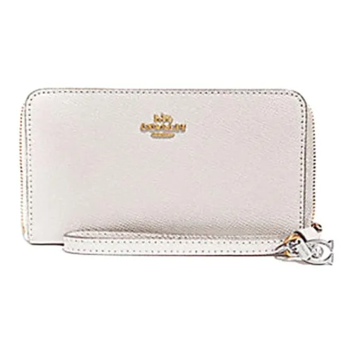 COACH Phone Cellphone Pouches Chalk White
