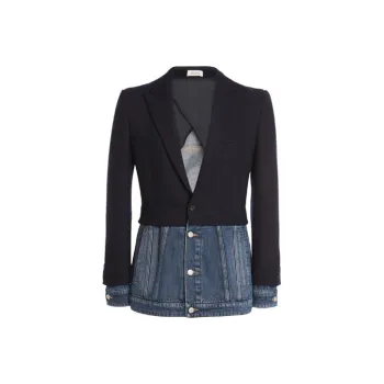 Alexander McQueen FW21 Jackets & Coats Men's Marine Blue