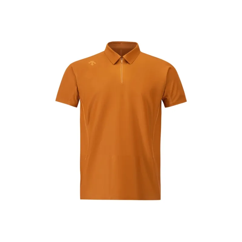 DESCENTE TRAINING Short Sleeved Polo Shirt Men's-4