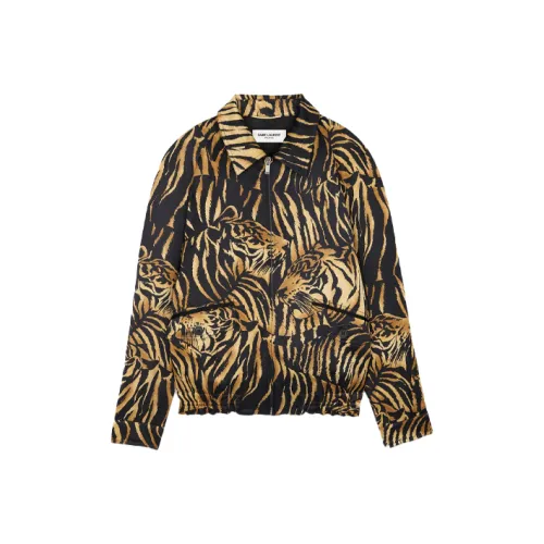 SAINT LAURENT Jackets Coats Men's Black