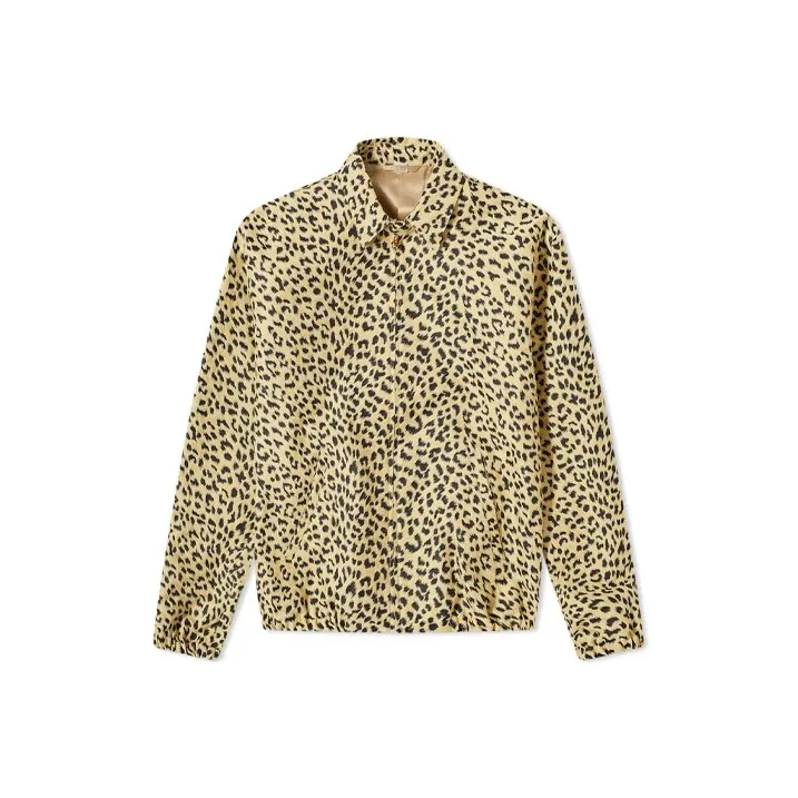 GUCCI Leopard pattern Jacquard Jacket-0