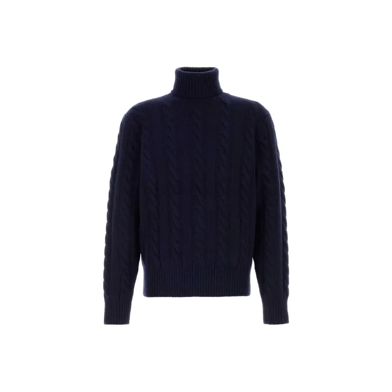 Polo Ralph Lauren Turtleneck Cable Knit Jumper-0