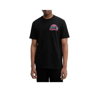 SUPERDRY T Shirts Men Black