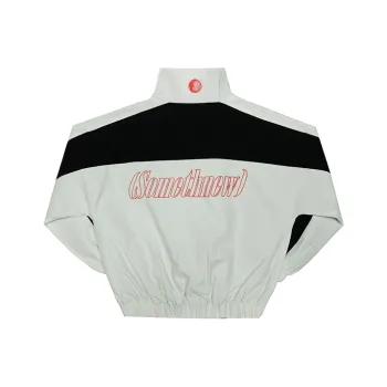 STNW Loose Fit Jacket Unisex White