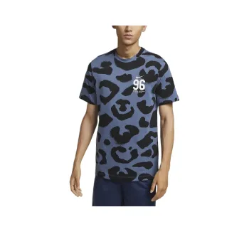 Nike T Shirts Men Finnish Blue