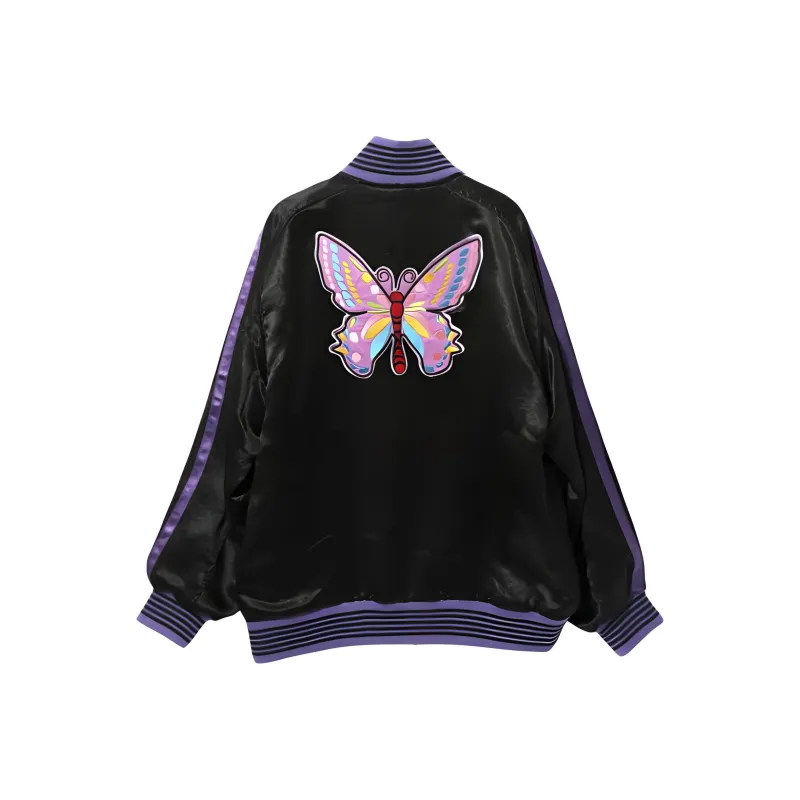 Needles Patch Detail Bomber Jacket-1