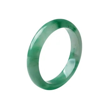 With The Heart Of The Jade African Emerald Bangles Women's