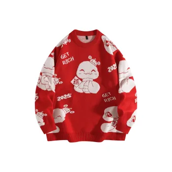 CREAZIONI LA FANTASIA E MOBILE Sweater Unisex Red