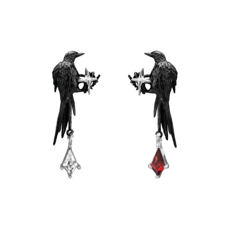 KING OF BLING Alloy With Zircon Stud Earrings Unisex-7