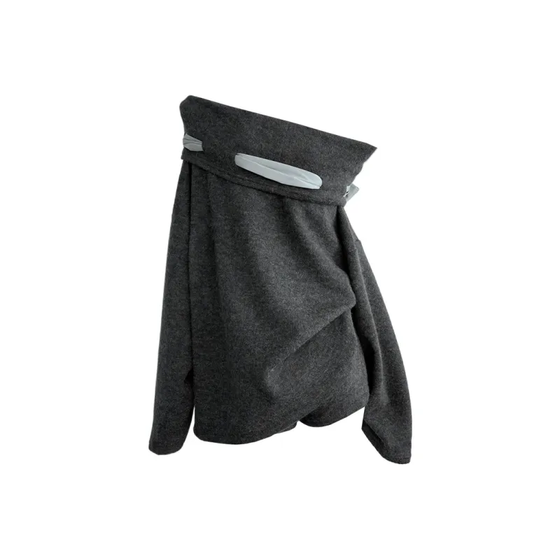 Icicofficial Casual Suit Women's Dark Gray-1