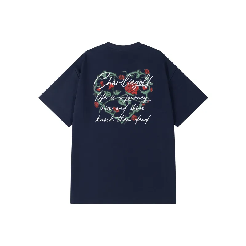 CHARLIE GOLF T Shirt Unisex Black-6