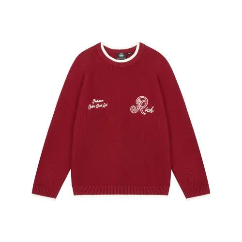 Palladium Sweater Unisex Dried Tomato Red
