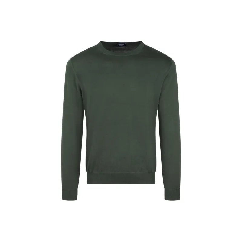 Drumohr Sweater Men's Olive Green-0