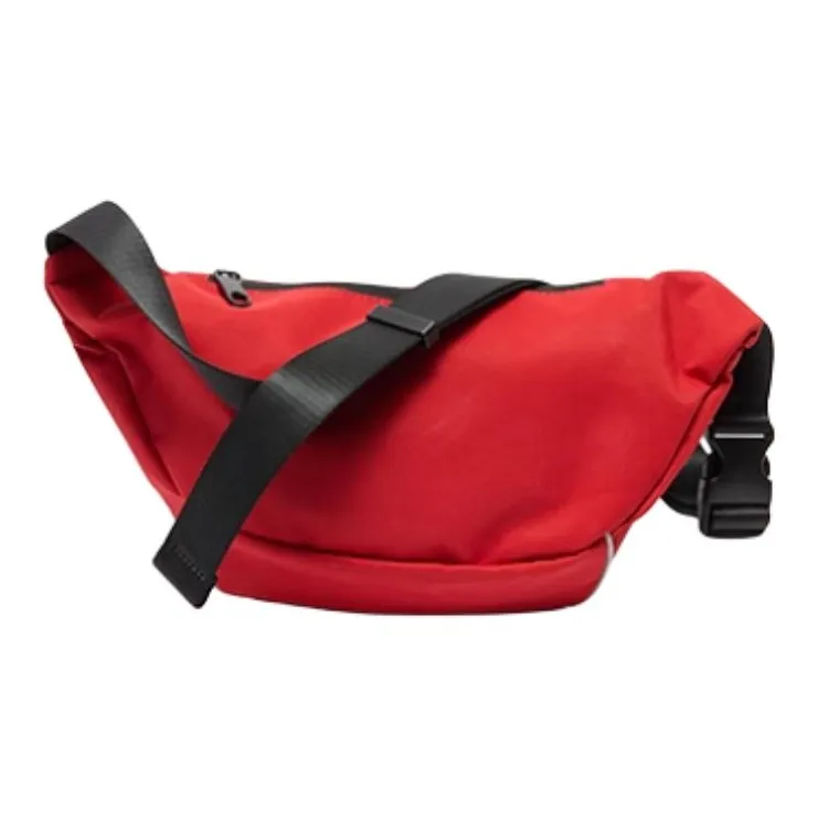 Three Blessings Fabric Sling Bag Medium Size Women's Red/Ivory White/Black-2