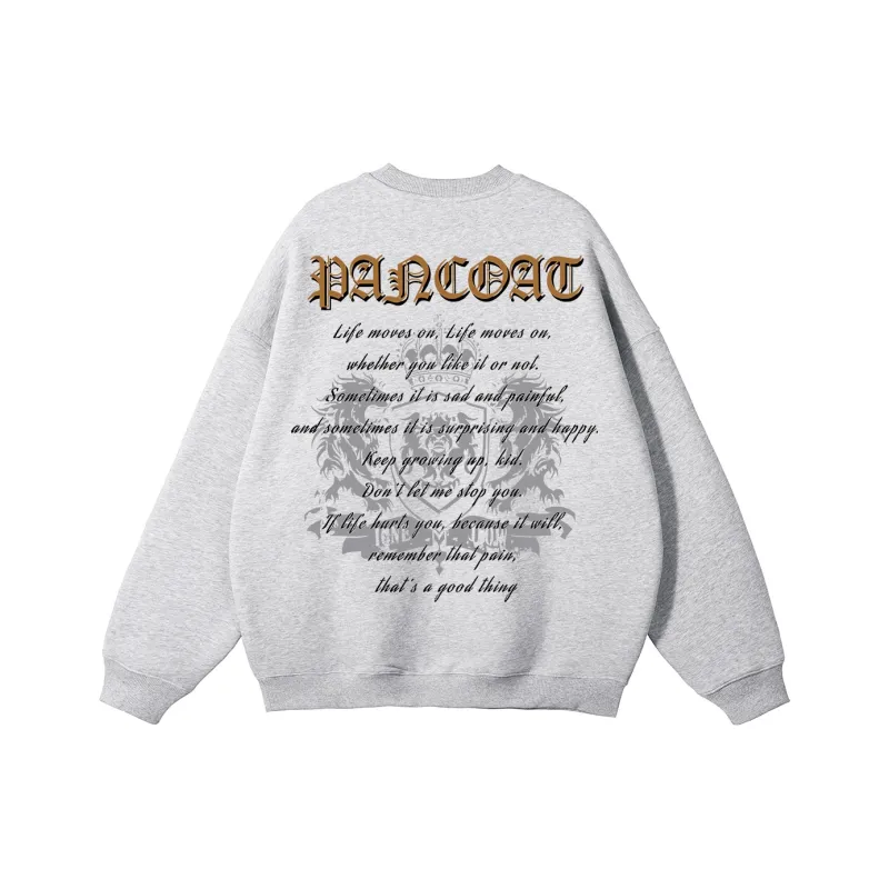 Pancoat Sweatshirt Unisex Burgundy-6