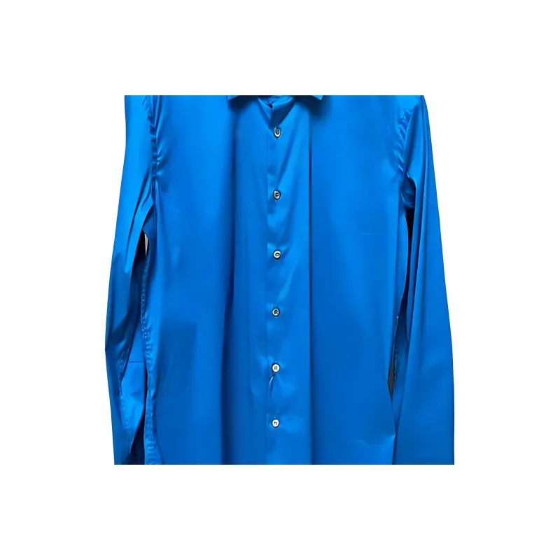 PRADA Shirt Men's Sapphire Blue-2