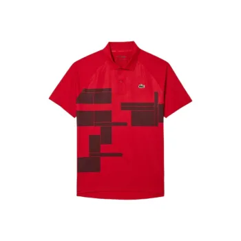 LACOSTE x NUOWAKE,LIANMINGKUAN Polo Shirt Men's Red