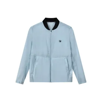 FILA Jackets Men Light White Blue
