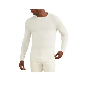 GUESS Cashmere-Blend Crewneck Sweater Sweater Men's White