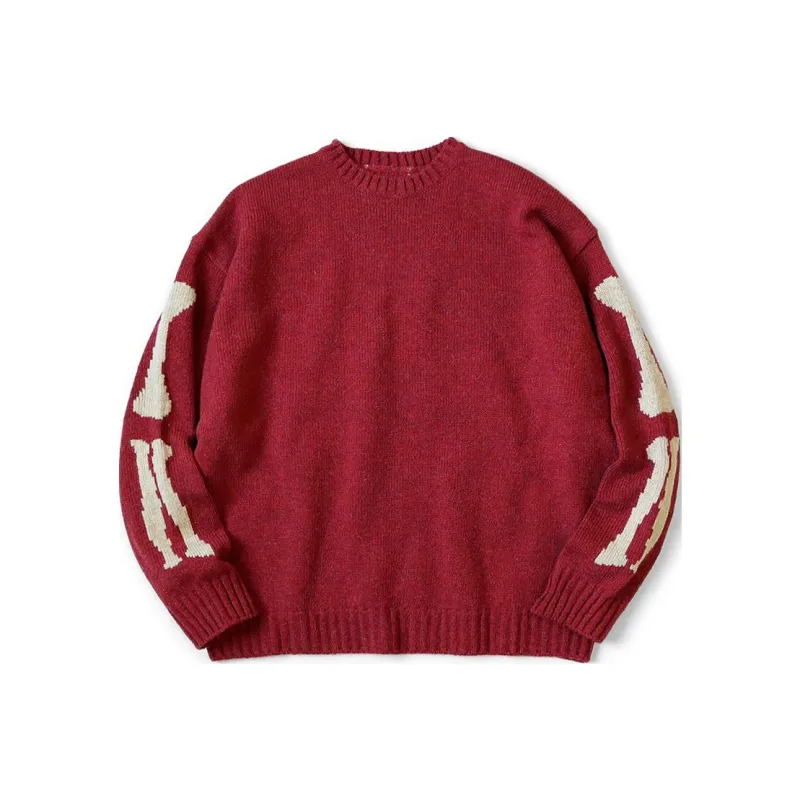 Kapital Bone Crew Sweater-2