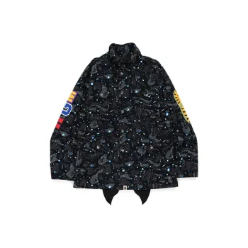 A BATHING APE Space Camo Shark M 65 Jacket