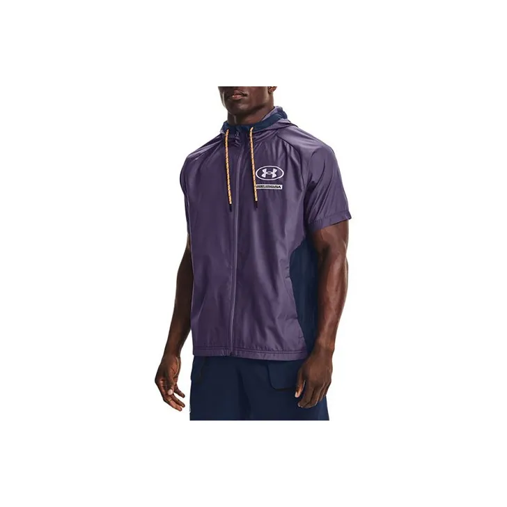 Under Armour Woven Collection Jackets Men Purple-0