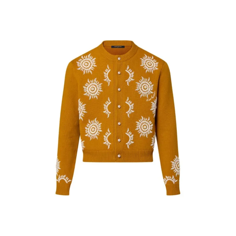 LOUIS VUITTON FW24 Knitwear Men's Gold-0