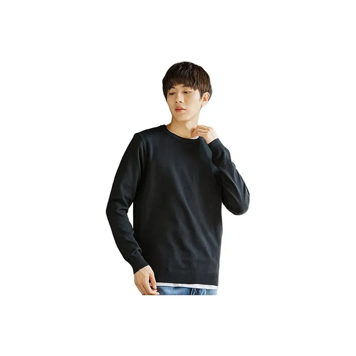 Tonlion Knitwear Men Black-0