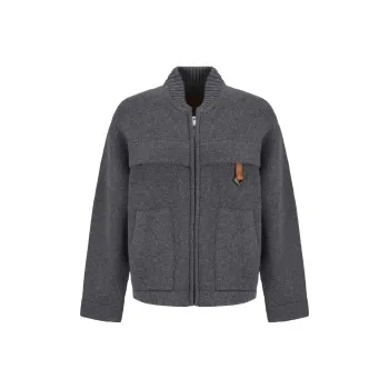 MCM Zip Up Knitted Cardigan