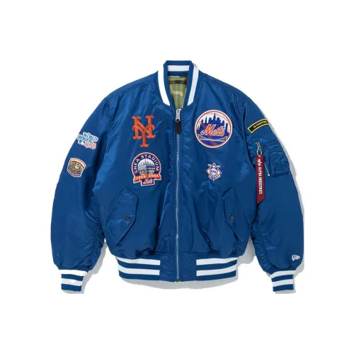 New Era SS22 Jacket Unisex Blue