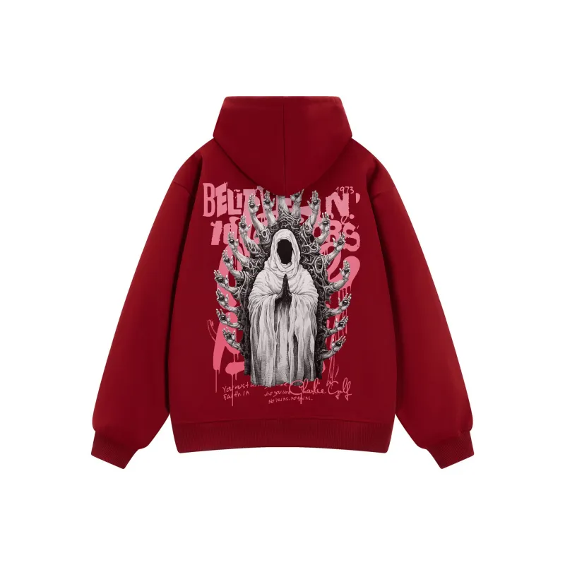 CHARLIE GOLF Sweatshirt Unisex White-9