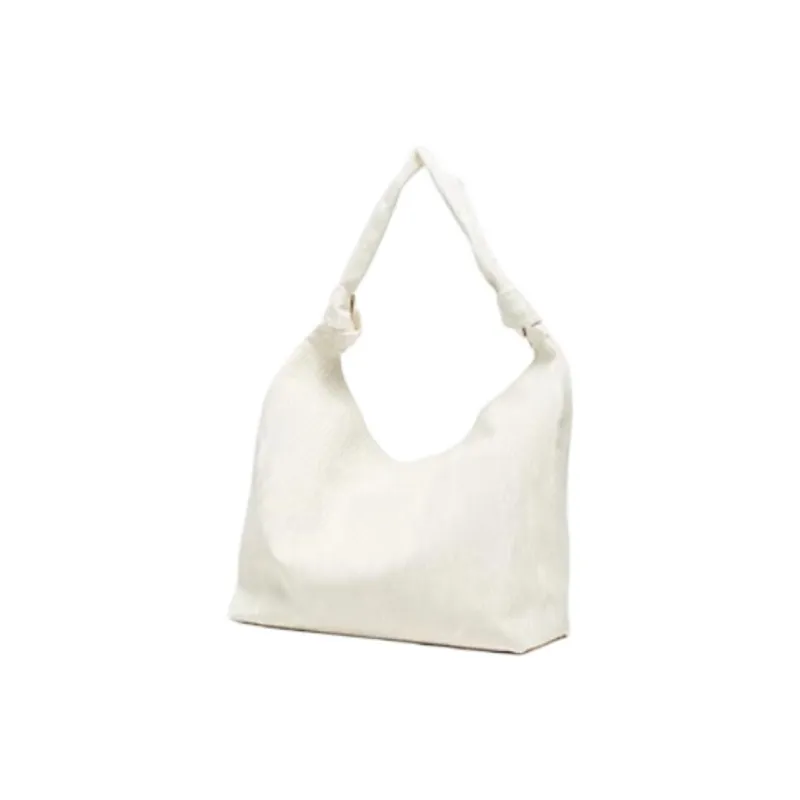 Three Blessings PU Crossbody Bag, Shoulder Bag Medium Size Women's Pure White/Pink/Spring Green/Black/Brown-1