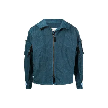 Maison Margiela Jackets Men Blue
