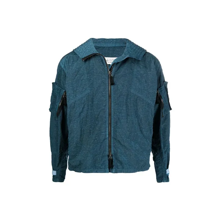 Maison Margiela Jackets Men Blue-0