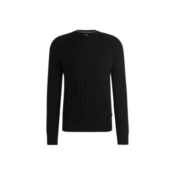 HUGO BOSS FW24 Sweater Men's Black