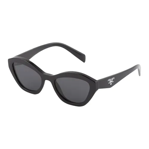 PRADA Curved Cat eye Frame Sunglasses