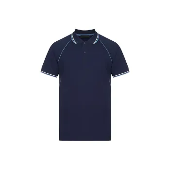 PRADA Polo Shirts Men Navy Blue
