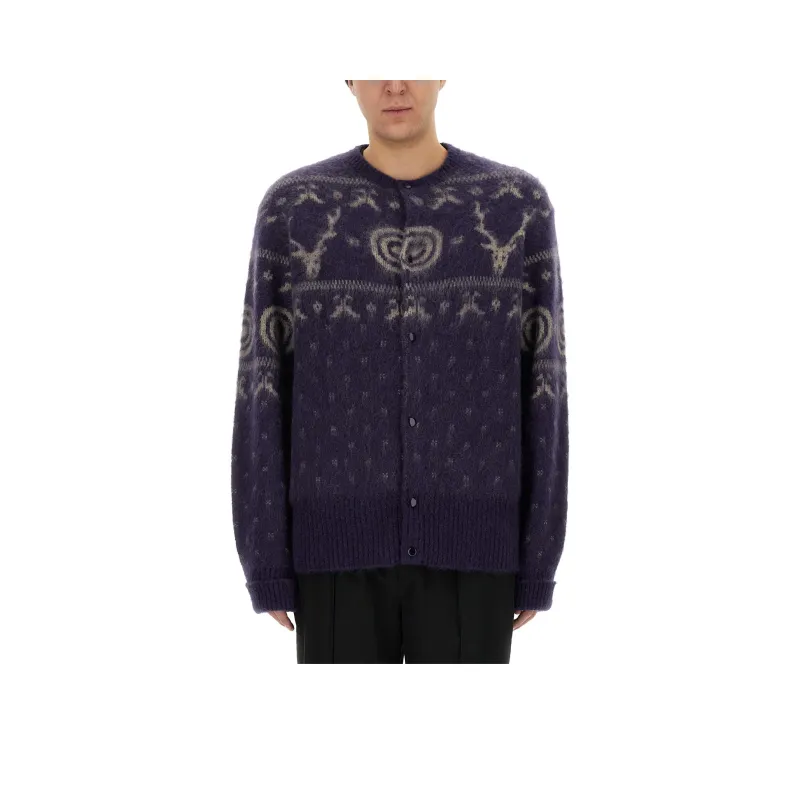 South2 West8 Knitwear Men's Purple-0