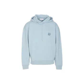 Maison Kitsune Bold Fox Head Patch Drawstring Hoodie