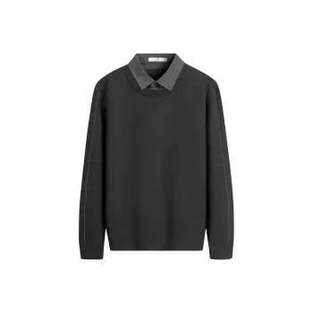 Dance With Wolves Sweater Men's Black