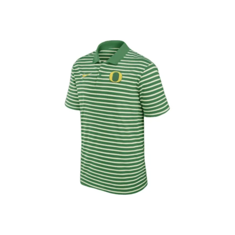 Nike Oregon Ducks Primetime Victory Striped Men's Nike Dri FIT College Polo-0