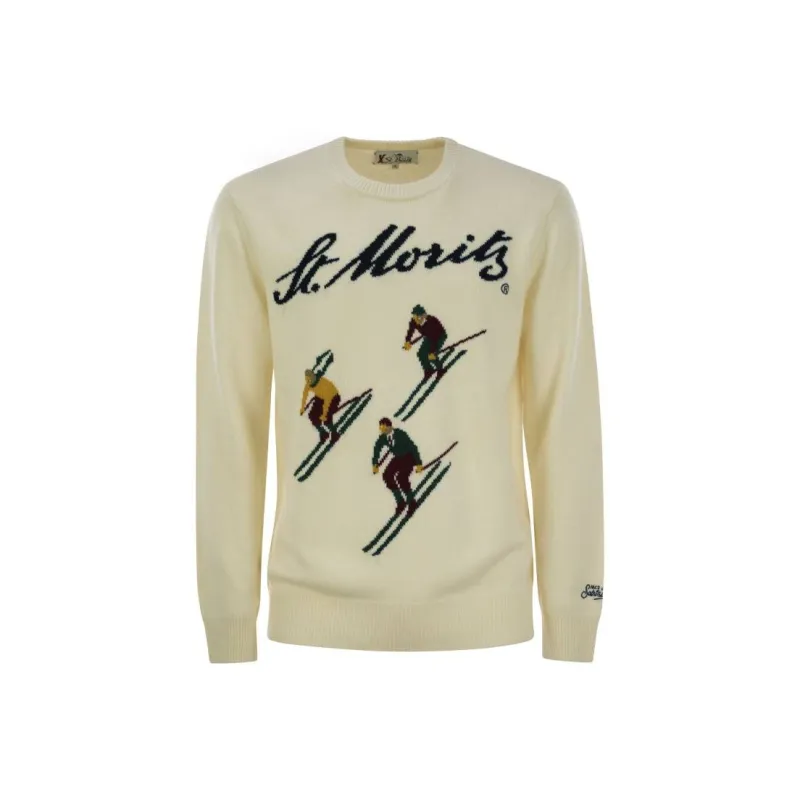 MC2 Saint Barth Heron St. Moritz Jacquard Jumper-0