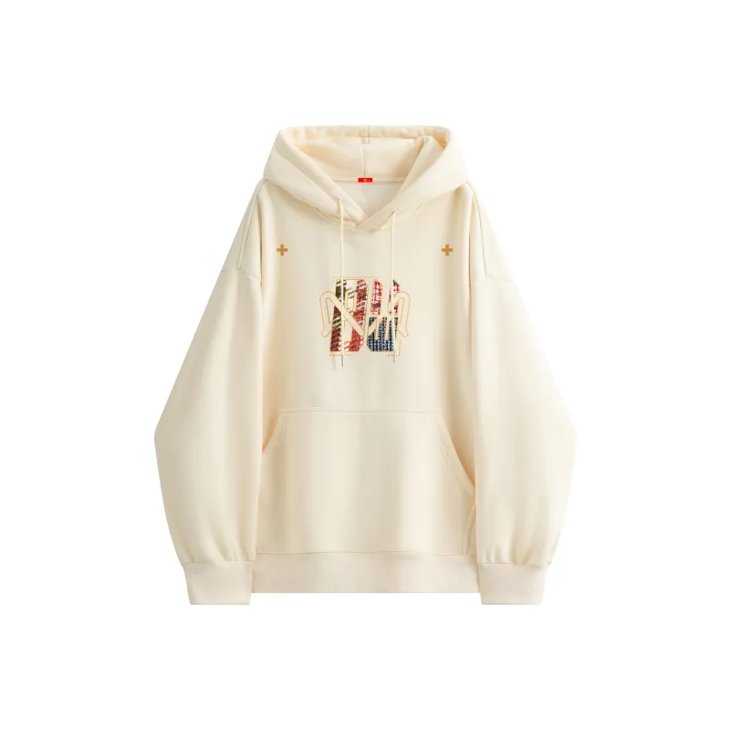 MIIOW Trend Party Series Sweatshirt Unisex White-2