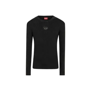 DIESEL Ribbed Logo Sweater