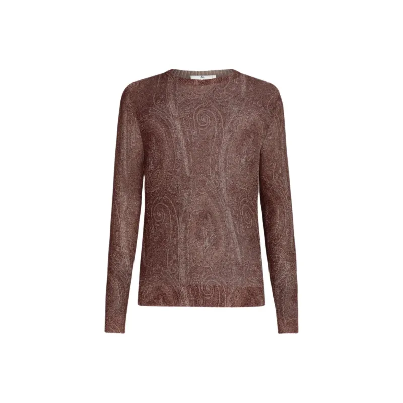 ETRO Paisley jacquard Sweater-0